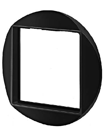 190009004 Bx40.5x rond 72mm raam (inb. 50,5mm) zwart
