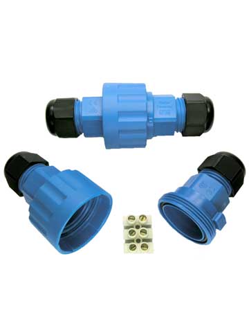 MC3400 068 Kabelmoffen 6-13mm blauw/zwart 3p(max 2,5mm2) IP68